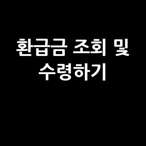 국민 건강보험 환급금 조회하고 남은 돈 환급 받기 방법